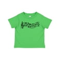 thumbnail image 1 of Inktastic Music Staff Musical Gift Boys or Girls Toddler T-Shirt, 1 of 5