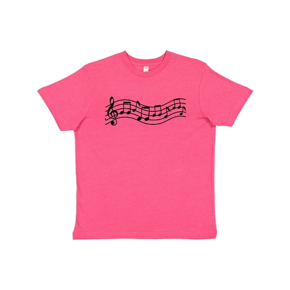 Inktastic Music Staff Musical Gift Youth T-Shirt