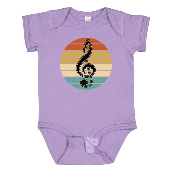 Inktastic Music Treble Clef Marching Band Boys or Girls Baby Bodysuit
