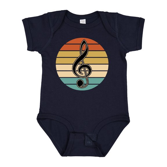 Inktastic Music Treble Clef Marching Band Boys or Girls Baby Bodysuit