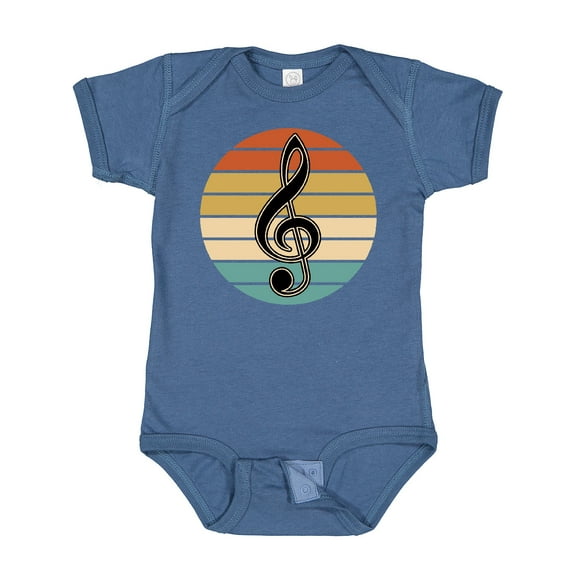 Inktastic Music Treble Clef Marching Band Boys or Girls Baby Bodysuit