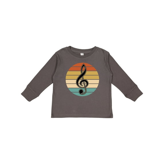 Inktastic Music Treble Clef Marching Band Boys or Girls Long Sleeve Toddler T-Shirt