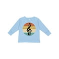 thumbnail image 1 of Inktastic Music Treble Clef Marching Band Boys or Girls Long Sleeve Toddler T-Shirt, 1 of 5