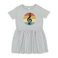thumbnail image 1 of Inktastic Music Treble Clef Marching Band Girls Toddler Dress, 1 of 5