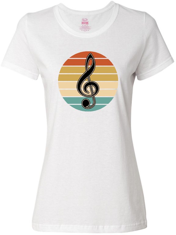 Music Treble Clef Marching Band Women's T-Shirt