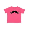 thumbnail image 1 of Inktastic Mustache Boys or Girls Toddler T-Shirt, 1 of 5
