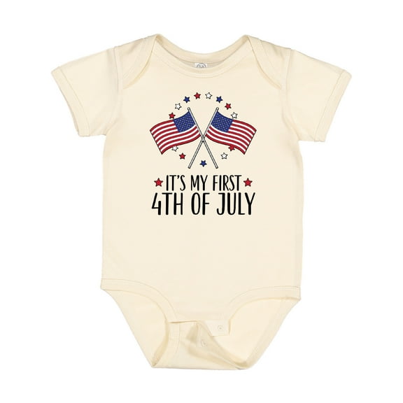 Inktastic My 1st 4th of July Parade Boys or Girls Baby Bodysuit