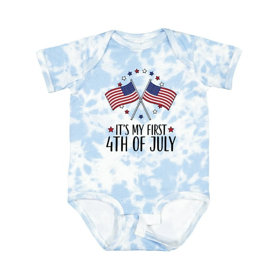 Inktastic My 1st 4th of July Parade Boys or Girls Baby Bodysuit
