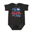 thumbnail image 1 of Inktastic My 1st 4th of July with Stars Boys or Girls Baby Bodysuit, 1 of 5