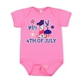 thumbnail image 1 of Inktastic My 1st 4th of July with Stars and Cupcake Boys or Girls Baby Bodysuit, 1 of 5