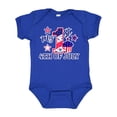 thumbnail image 1 of Inktastic My 1st 4th of July with Stars and Cupcake Boys or Girls Baby Bodysuit, 1 of 5