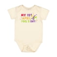 thumbnail image 1 of Inktastic My 1st April Fools Day with Jester Hat Boys or Girls Baby Bodysuit, 1 of 5