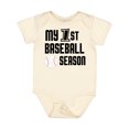 thumbnail image 1 of Inktastic My 1st Baseball Season Boys Baby Bodysuit, 1 of 5