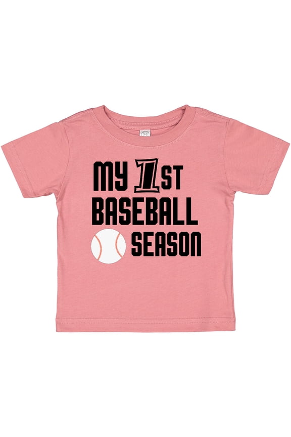 My 1st Baseball Season Boys Baby T-Shirt
