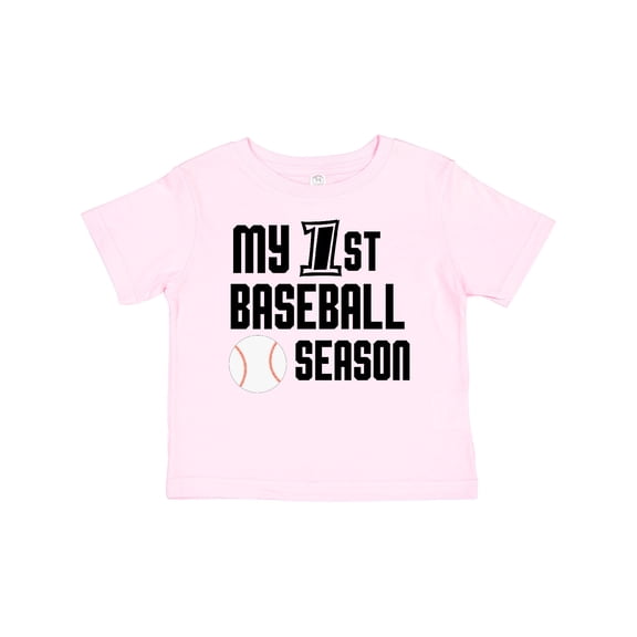 Inktastic My 1st Baseball Season Boys Baby T-Shirt