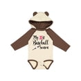thumbnail image 1 of Inktastic My 1st Baseball Season Girls Long Sleeve Baby Bodysuit, 1 of 5