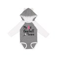 thumbnail image 1 of Inktastic My 1st Baseball Season Girls Long Sleeve Baby Bodysuit, 1 of 5