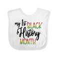 thumbnail image 1 of Inktastic My 1st Black History Month Boys or Girls Baby Bib, 1 of 4