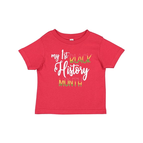 Inktastic My 1st Black History Month Boys or Girls Baby T-Shirt