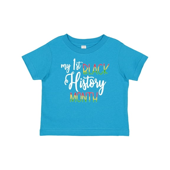 Inktastic My 1st Black History Month Boys or Girls Baby T-Shirt