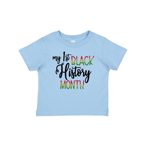 Inktastic My 1st Black History Month Boys or Girls Baby T-Shirt