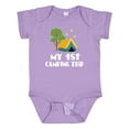 thumbnail image 1 of Inktastic My 1st Camping Trip Boys or Girls Baby Bodysuit, 1 of 5