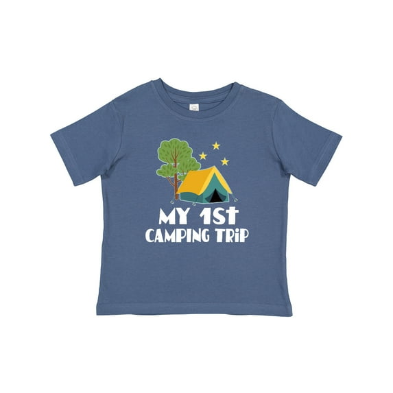 Inktastic My 1st Camping Trip Boys or Girls Baby T-Shirt