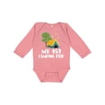thumbnail image 1 of Inktastic My 1st Camping Trip Boys or Girls Long Sleeve Baby Bodysuit, 1 of 5