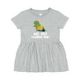 thumbnail image 1 of Inktastic My 1st Camping Trip Girls Baby Dress, 1 of 5