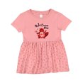 thumbnail image 1 of Inktastic My 1st Canada Day with Red and White Maple Leaves Girls Baby Dress, 1 of 5
