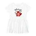 thumbnail image 1 of Inktastic My 1st Canada Day with Red and White Maple Leaves Girls Baby Dress, 1 of 5