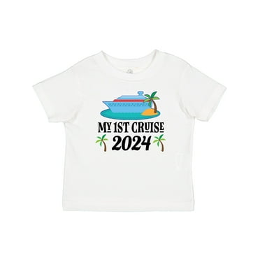 Inktastic My 1st Cruise 2024 Boys or Girls Baby T-Shirt