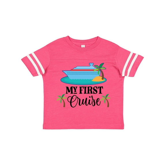 Inktastic My 1st Cruise Vacation Trip Boys or Girls Toddler T-Shirt