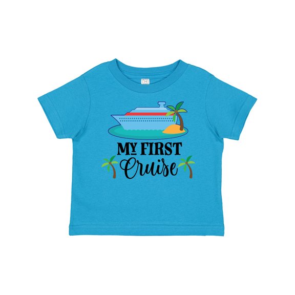 Inktastic My 1st Cruise Vacation Trip Boys or Girls Toddler T-Shirt