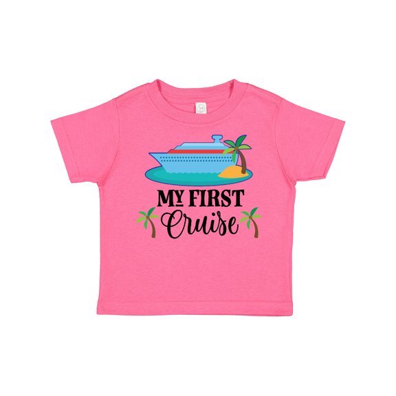 Inktastic My 1st Cruise Vacation Trip Boys or Girls Toddler T-Shirt