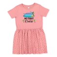 thumbnail image 1 of Inktastic My 1st Cruise Vacation Trip Girls Toddler Dress, 1 of 5