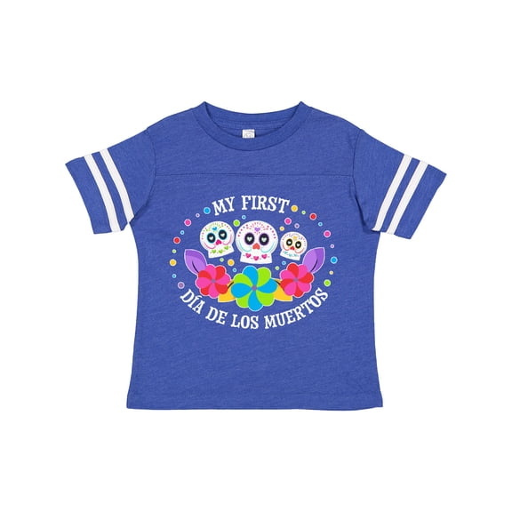 Inktastic My 1st Dia De Los Muertos with Sugar Skulls and Flowers Boys or Girls Toddler T-Shirt