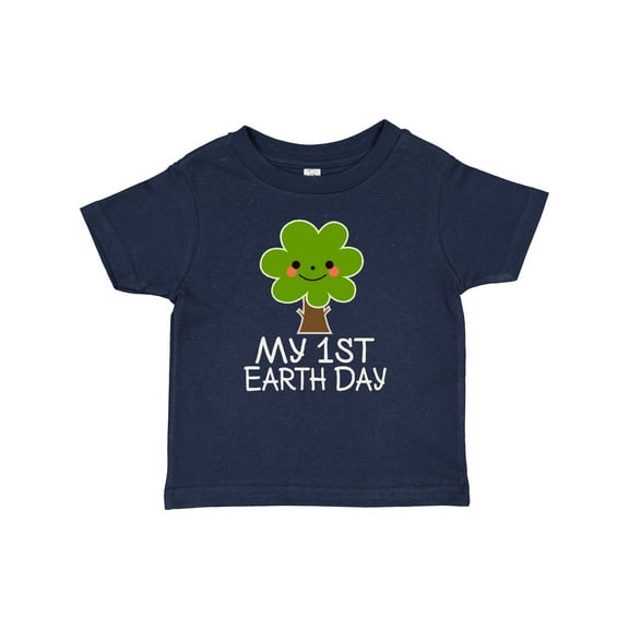 Inktastic My 1st Earth Day 2025 Boys or Girls Baby T-Shirt