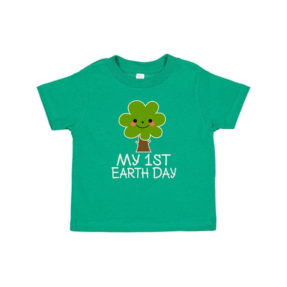 Inktastic My 1st Earth Day 2025 Boys or Girls Baby T-Shirt