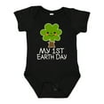 thumbnail image 1 of Inktastic My 1st Earth Day 2025 Boys or Girls Baby Bodysuit, 1 of 5
