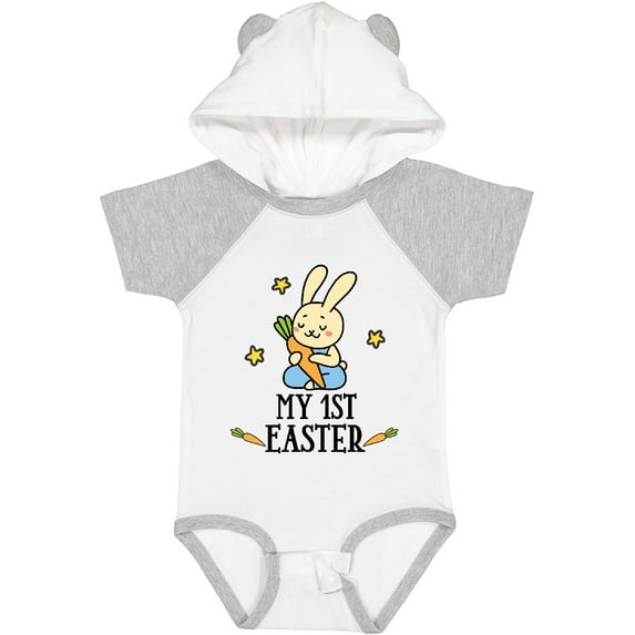 Inktastic My 1st Easter Boy Bunny Rabbit Boys Baby Bodysuit