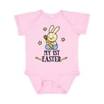 thumbnail image 1 of Inktastic My 1st Easter Boy Bunny Rabbit Boys Baby Bodysuit, 1 of 5
