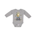 thumbnail image 1 of Inktastic My 1st Easter Boy Bunny Rabbit Boys Long Sleeve Baby Bodysuit, 1 of 5