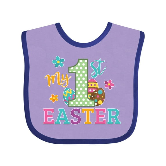 Inktastic My 1st Easter Boys or Girls Baby Bib
