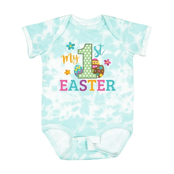 Inktastic My 1st Easter Boys or Girls Baby Bodysuit