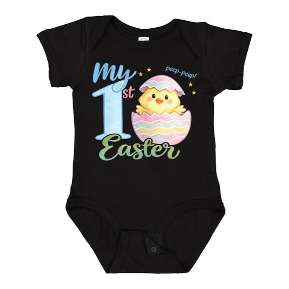 Inktastic My 1st Easter Boys or Girls Baby Bodysuit