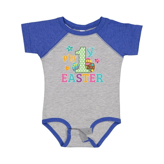 Inktastic My 1st Easter Boys or Girls Baby Bodysuit