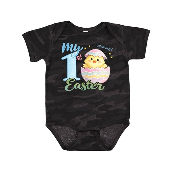 Inktastic My 1st Easter Boys or Girls Baby Bodysuit