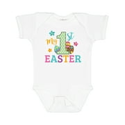 Inktastic My 1st Easter Boys or Girls Baby Bodysuit