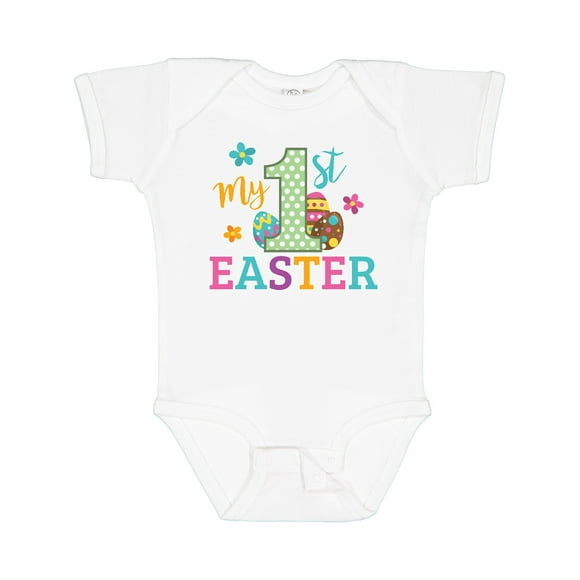 Inktastic My 1st Easter Boys or Girls Baby Bodysuit